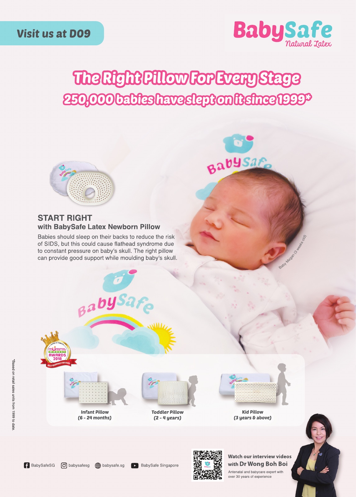 Retail poster, the right pillow for every stage
