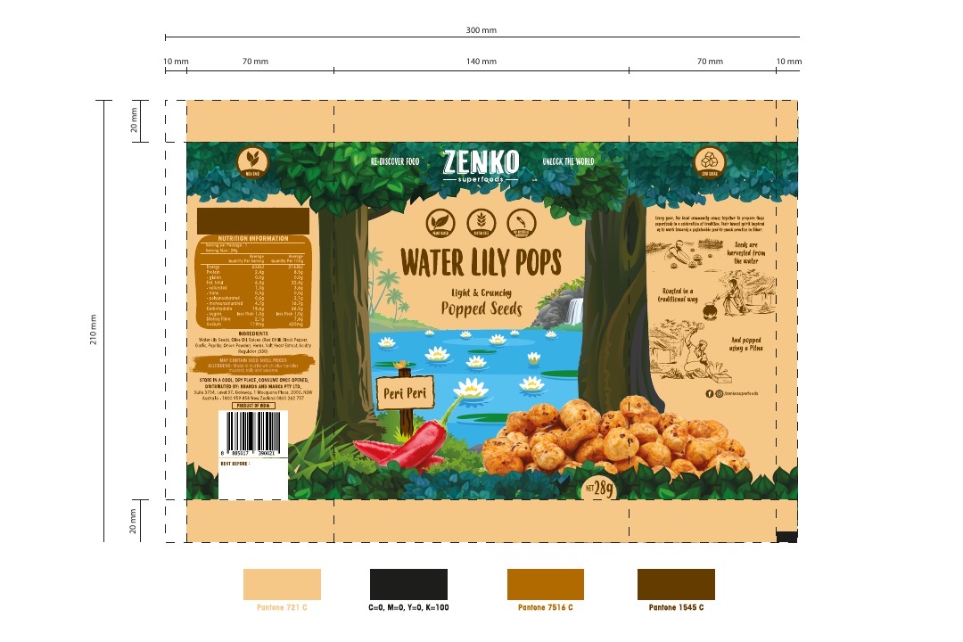 Zenko Peri Peri pack artwork
